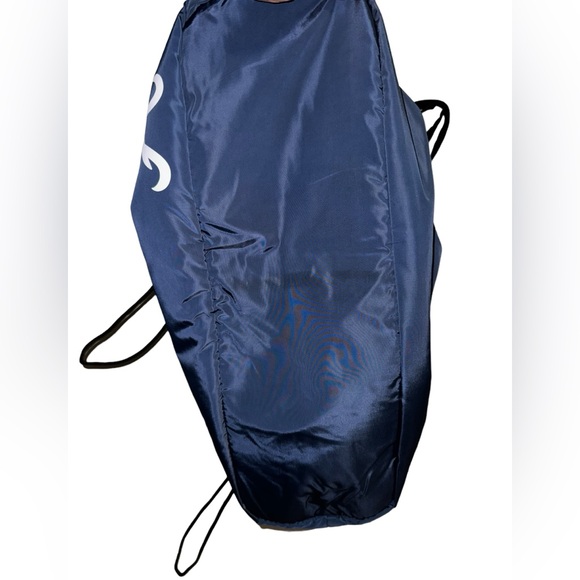 Atlanta Braves - nylon drawstring duffle bag- brand NWT- blue - 3 available - Picture 5 of 11